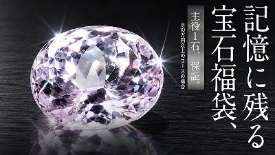 宝石好きな方に向けたお得なコレクション！さらに嬉しい二大特典付き