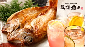 東京唯一「干物セラー」と日本酒サーバー「氷室」で日本酒を！「北陸酒場」オープン！