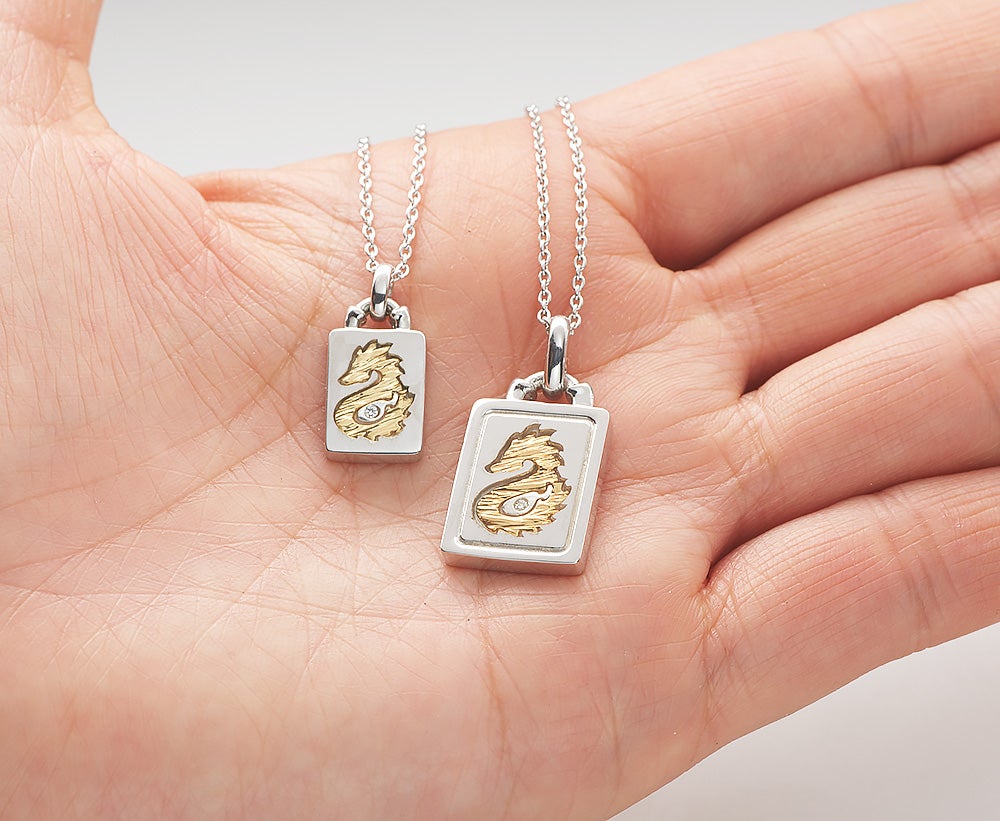 つけるだけで金運が上がる！！龍神ペンダント！