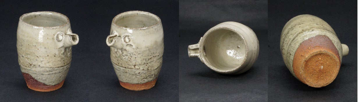 佐賀の銘酒「万齢」を斑唐津ぐい呑で｜マクアケ - アタラシイものや