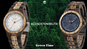 天然木材は地球という惑星からの贈り物 GreenTimeの木製腕時計Planet