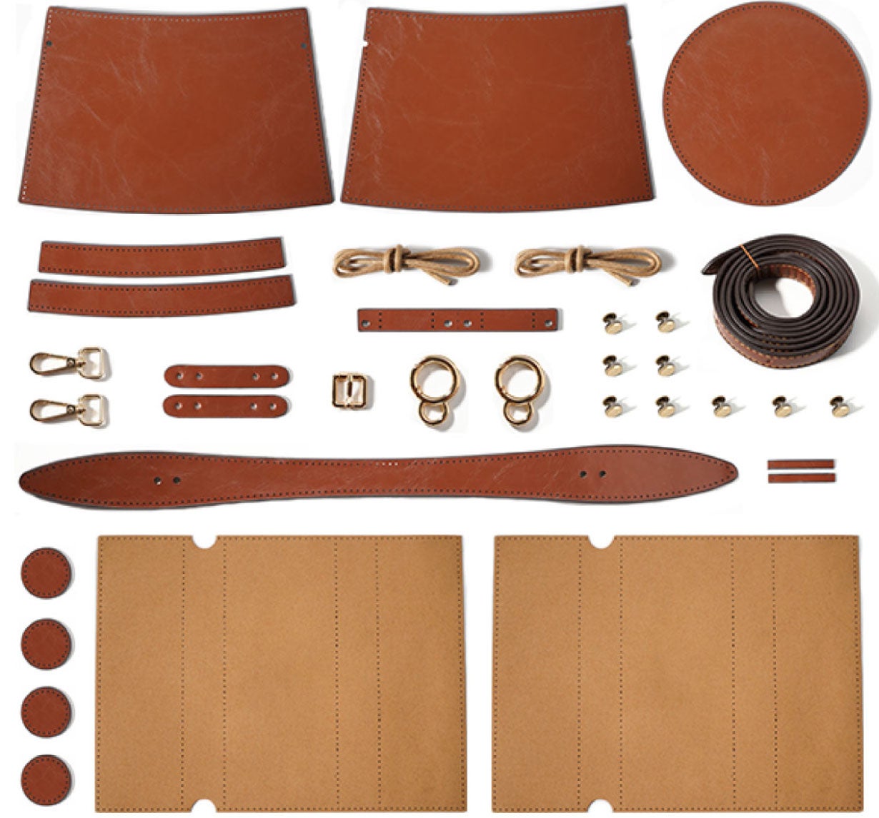 第三弾！新たなデザイン！】本革で作る！職人気分が味わえるバケツ