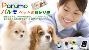 熱中対策も！ スマホで映像、声かけ、室温制御　パルモ ペットの見守り番登場！