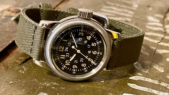 50's 米空軍の誇り高き純銀パイロット腕章がベルトになった