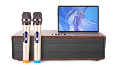 HANZON サウンドボックス 110W ワイヤレスマイク2本付き 6台 detail_23663_16420698212507.