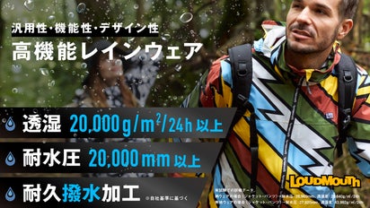 人気ゴルフブランド「ラウドマウス」のアウトドアシーンで活躍する高 