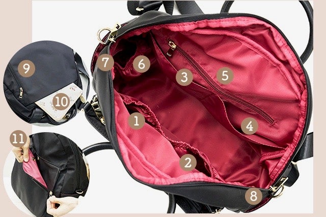 2個持ち解消　4way マザーズバッグ　リュック　ブラック 楽天市場】【選べるベビーグッズ付】【300円OFFクーポン】自由に