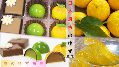 濃厚なゆずが広がる！ゆずの四季を愛でて味わう珠玉のゆずチョコ