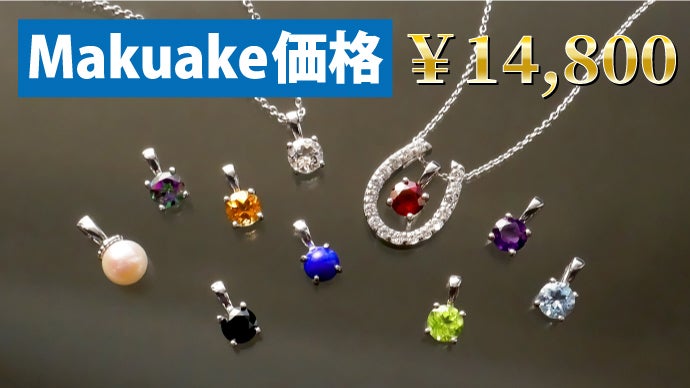 幸運の馬蹄×10石 着せ替えプレミアムジュエリーセット｜マクアケ