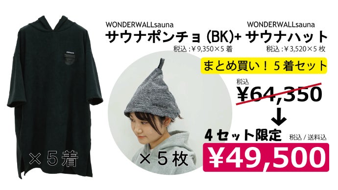 nerudesignworksサウナポンチョ nerudesignworksサウナポンチョ サウナー 男女兼用 自宅 サウナ