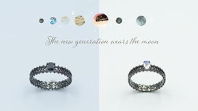 ジェンダーレスな美しさ。満月／新月のような輝きを纏う天然石リングSulanga