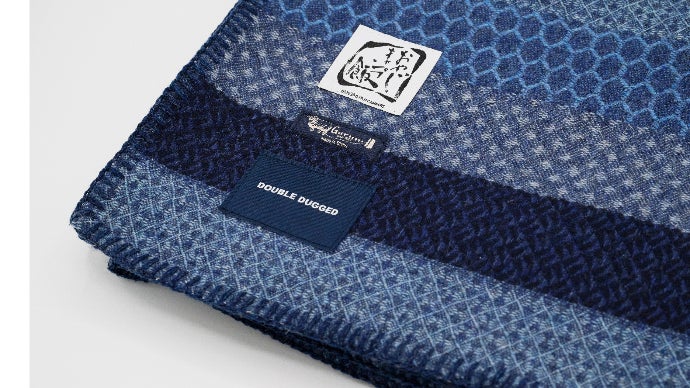 アップサイクルウールで作った、美しい和柄と焚火時間にひたる難燃焚火