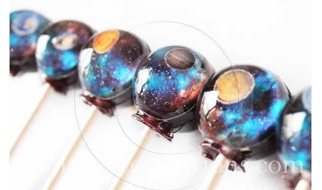 Vintage Confections☆ロリポップキャンディに宇宙を閉じ込めた