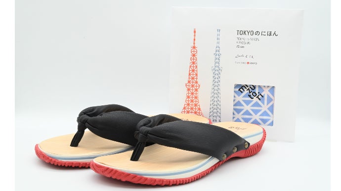 初コラボ！mizutori×スピングルカンパニーの「巻き上げソール下駄」が