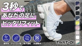 【３秒で着脱】靴下のようにピッタリフィット！！Tivat-01