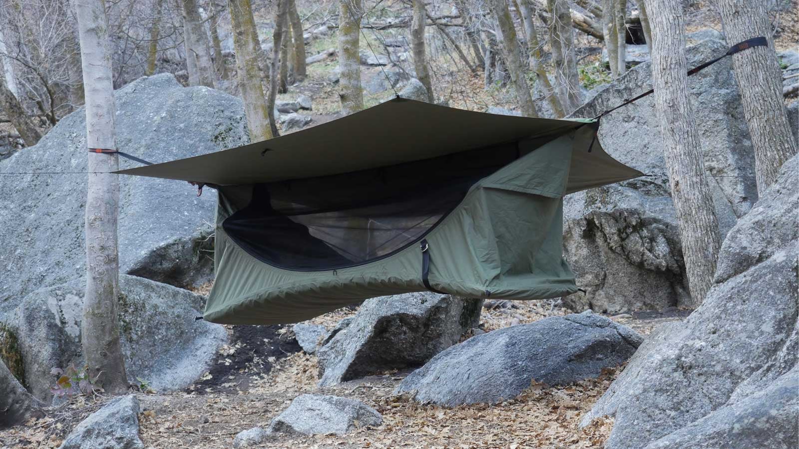 ハンモックなのに安眠できる。あの「ヘブンテント」がゴージャス