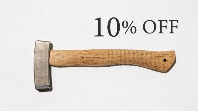 日本の叩くを今に。刀鍛冶が監修、叩きやすさを追求した「キャンプ専用