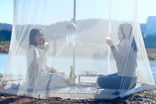 アウトドアをもっと気軽に、もっと自由に。360°かわいい