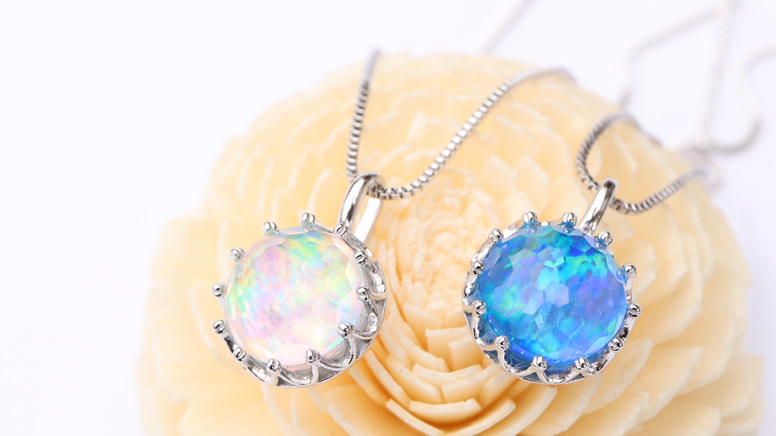 Makuake｜【虹色に輝きを放つ美しい宝石】クリエイテッドオパールの雫