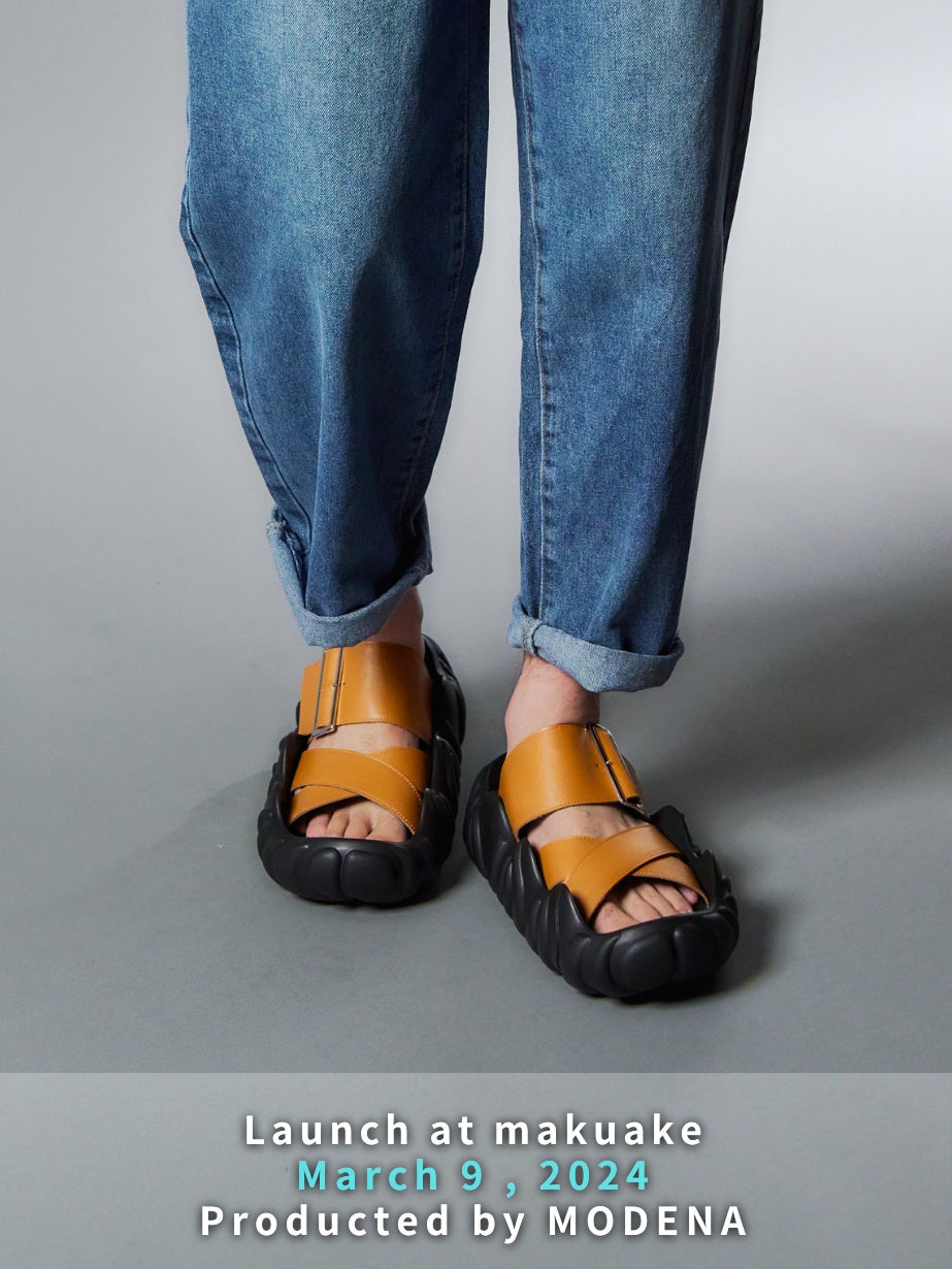 Makuake｜スニーカーの様な履き心地！恐竜×国産レザーサンダル【zAURUs