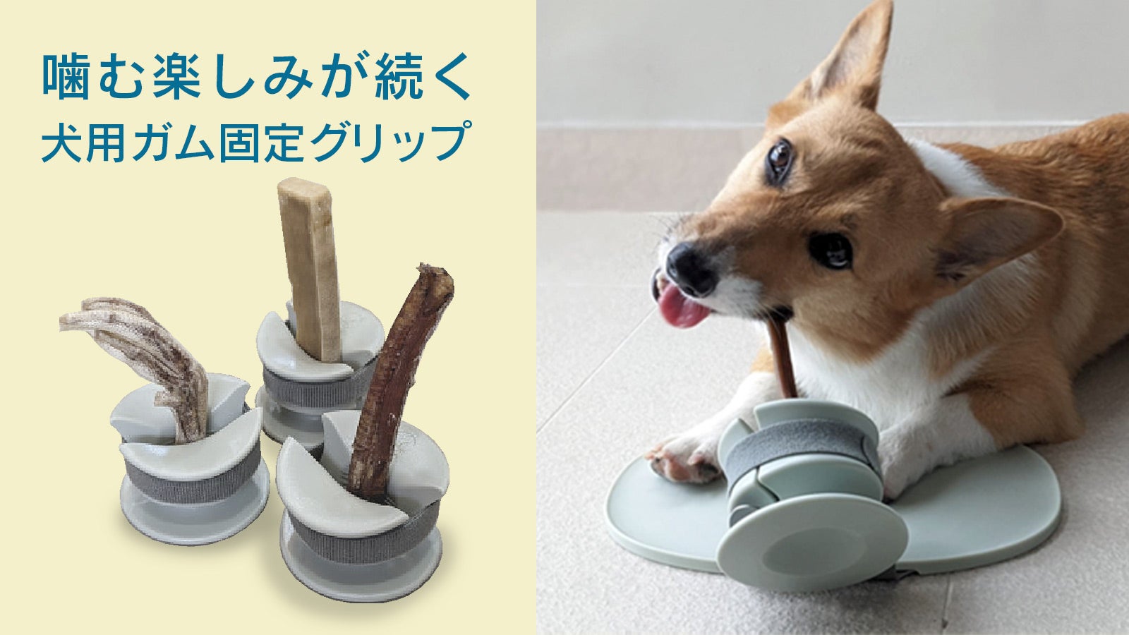 愛犬とのおやつ時間をながーく楽しく！おやつ丸呑み防止ホルダー