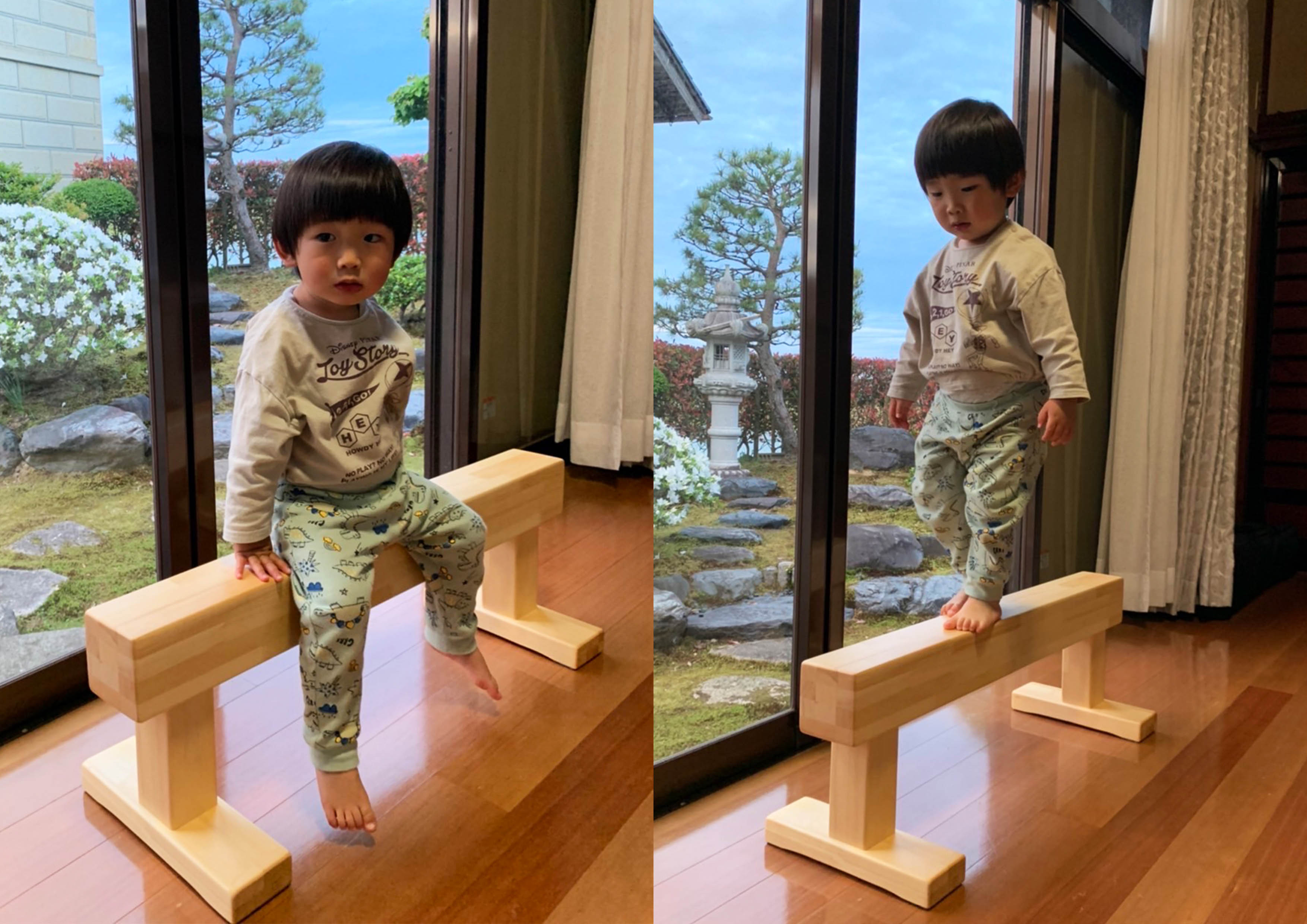 遊びながらバランス感覚を鍛える！富山の運動器具メーカーが作る、自宅