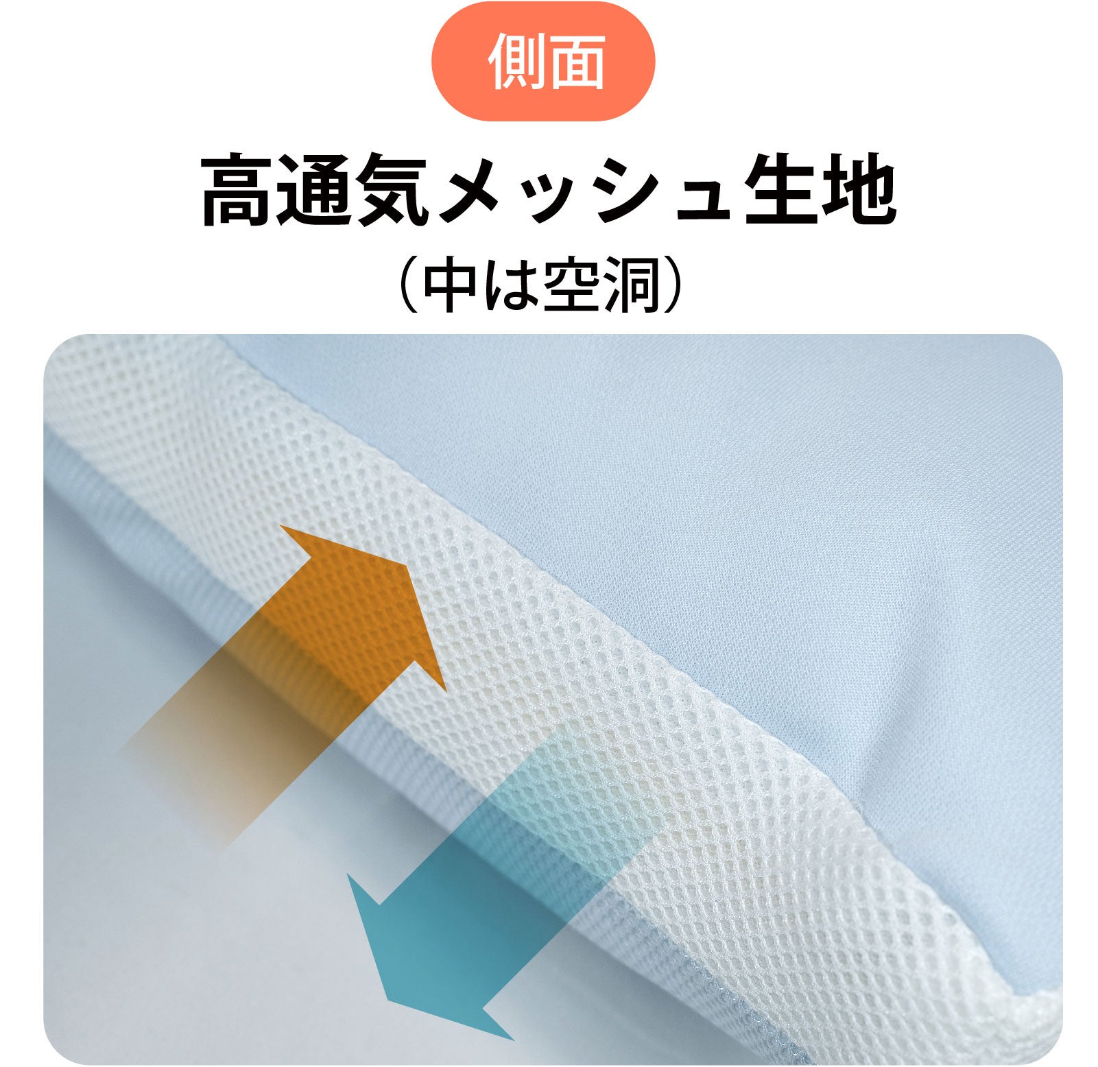 新発想の三層構造枕】ポンプ機能で湿気と熱を逃して快適な眠りの
