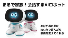 見守りや遊び相手にも。家族生活をサポート、会話できる可愛らしいAIロボットとは？