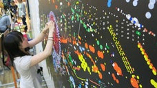 みんなで完成させるシールアート！金沢で開催する大村雪乃個展の作品制作プロジェクト