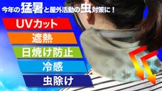 【福井の眼鏡企業考案】アウトドア・農作業に最適！猛暑&times;虫除け万能サンシェード