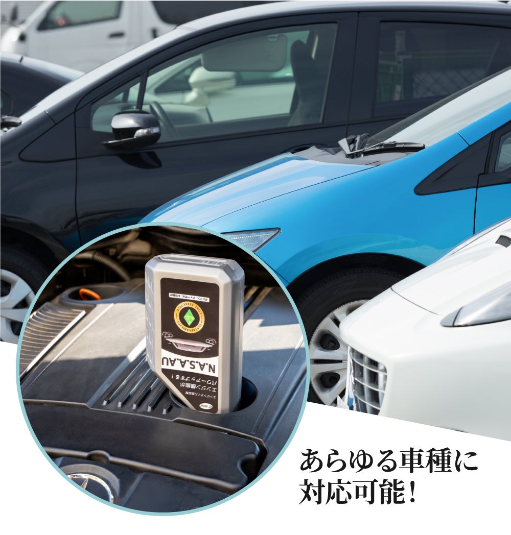 Makuake｜燃料を効率的にサポート！パワー、潤滑性、耐久性UP！新車の