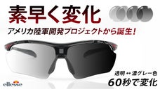 度付対応可！　透明から変化する防弾素材のＮＸＴ調光レンズ採用スポーツサングラス