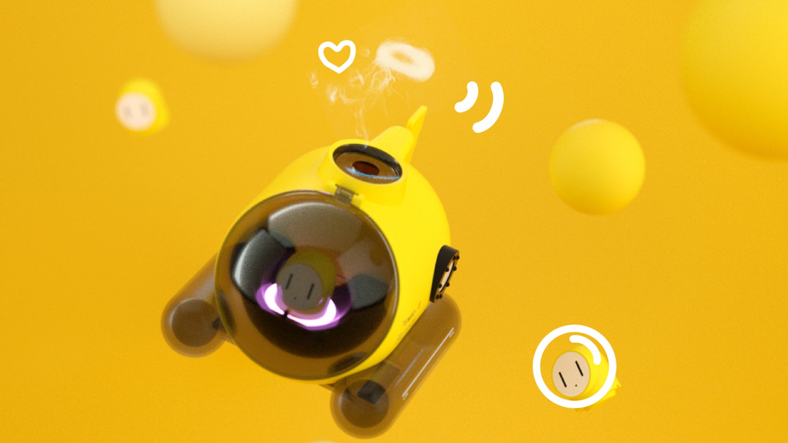 あなたがつくるテンポに反応！遊び心満載のトイ加湿器「TEMPO-X