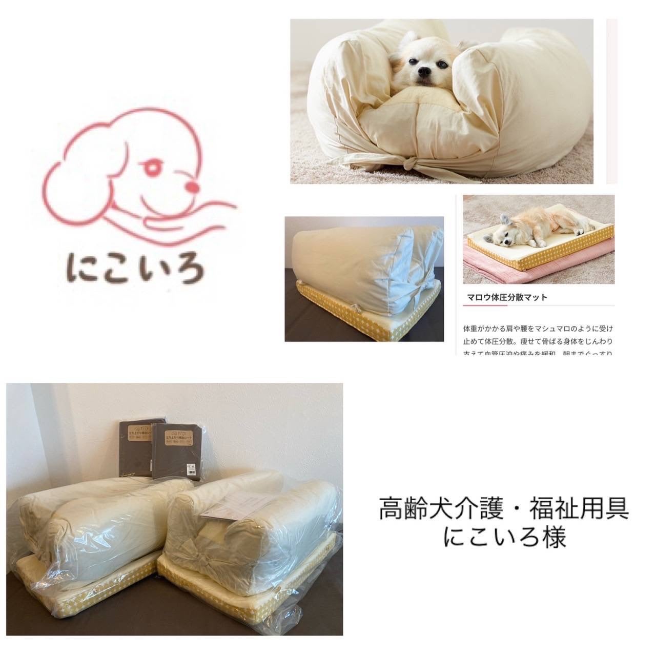 Makuake｜包まれる心地よさ。怖がりな高齢犬のための「包み布団の安眠 