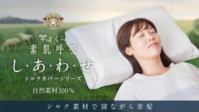 【しっとりなめらかな肌触りを体感】五泉シルクの羽二重を用いた枕カバー