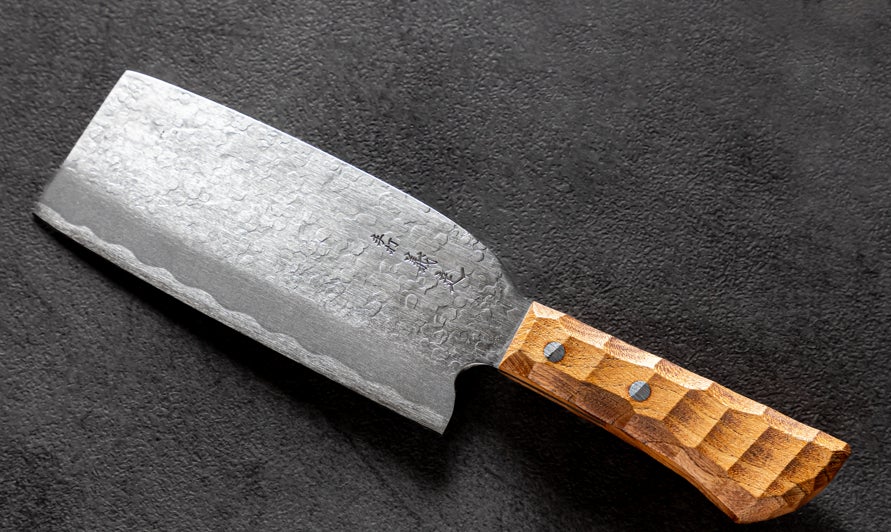 山秀作 中華包丁 平刃 木製ハンドル Amazon | [グレートマウンテン] 隆山作 中華包丁 刃渡り17センチ 本格