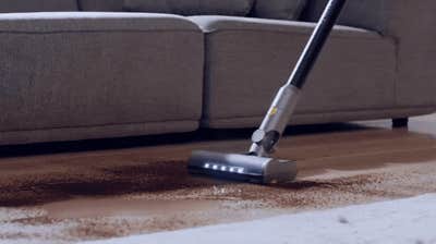 いつでも楽に使える。大容量ごみパック搭載、自動集塵掃除機 いつでも楽に使える。大容量ごみパック搭載、自動集塵掃除機