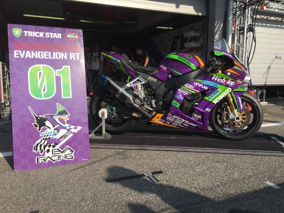 エヴァレーシング 世界耐久選手権シリーズ 最終戦鈴鹿8耐でタイトル