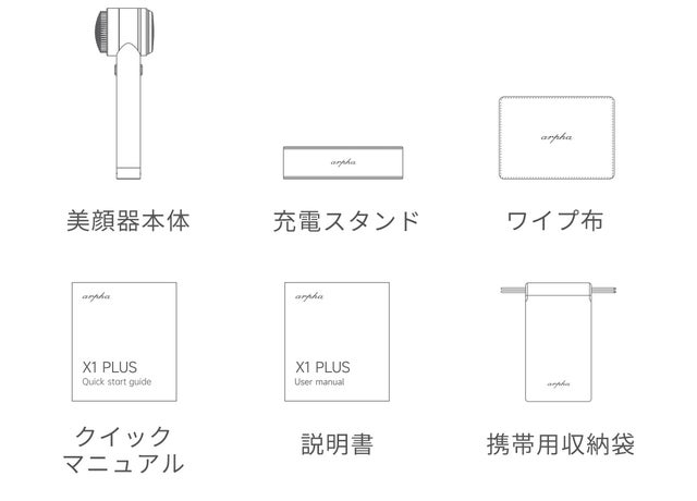 1台6役！エステ級のフルコースケアを3STEPで実現【EMSチタンイオン 