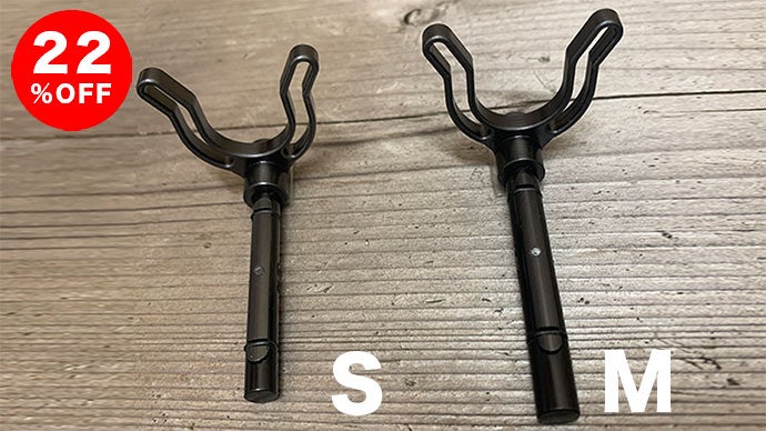 革命的！金属加工のプロが本気で作った、へらぶな釣り用竿枕「アジャ枕