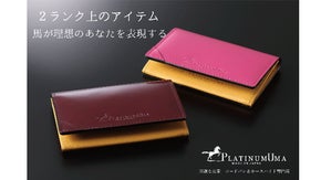 高い希少価値のアイテムをあなたに。高級皮革コードバン（馬の臀部の革）名刺入れ