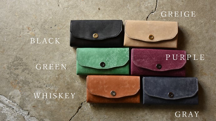 ワンアクションでスマートに支払う。イタリアンレザーのハンドメイド