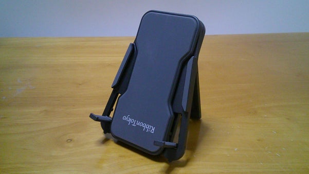 楽々ポケットに入る【RibbonTokyo】折りたたみ式３デバイス対応スタンド