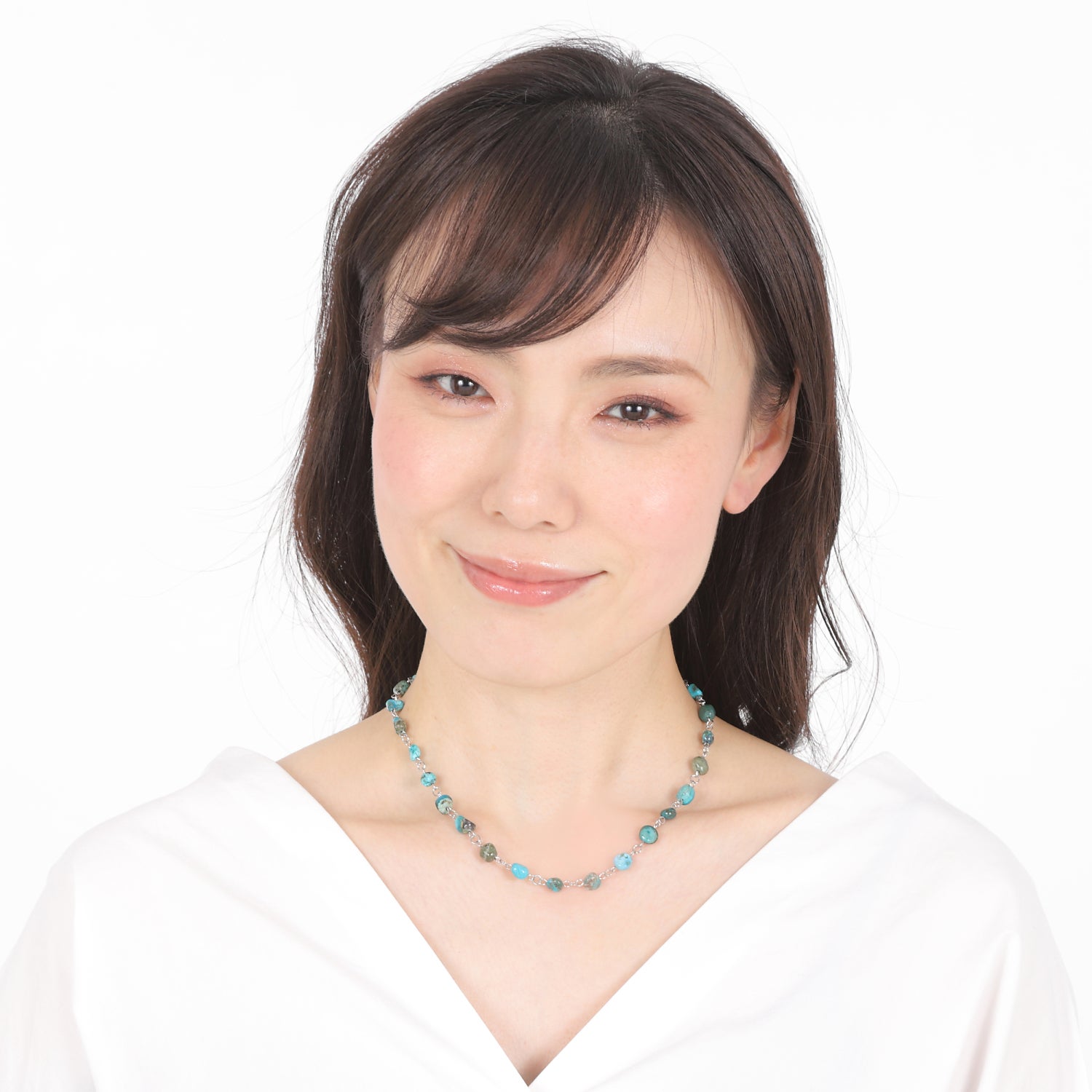 m*e様 マクラメネックレス ブルーアベンチュリン/バルティックアンバー バルティックアンバーネックレス サファイアブルー 琥珀 - AYURI-72'S