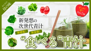 一般飲食物添加物不使用 | 15年間こだわり続けた野菜と果物が入った 食べる青汁