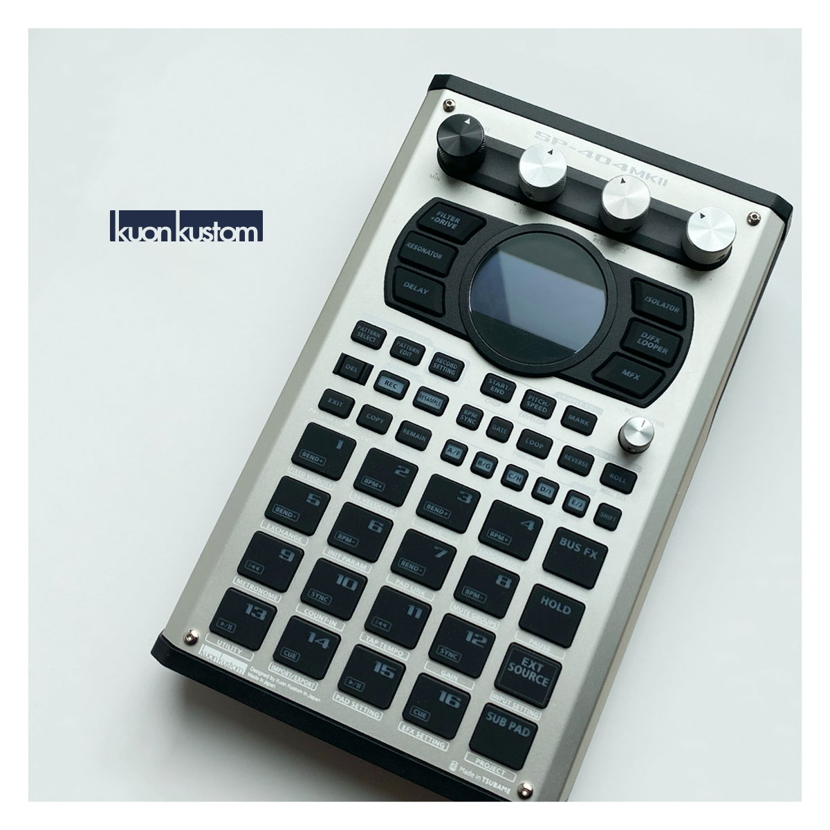 Makuake｜美しさを追求した「Roland / SP-404MKII」メタルフェイス