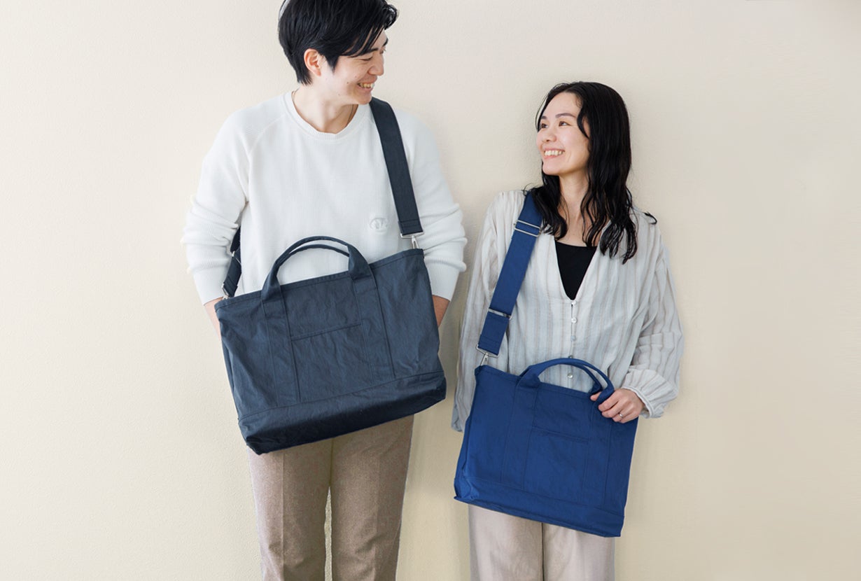 雨の日も気にしない、これからの人生に寄り添う、機能性に優れた3WAY 