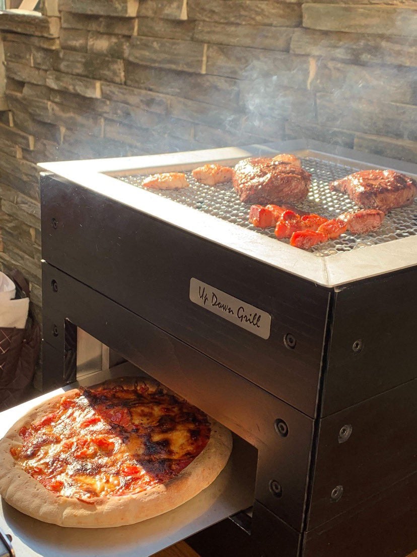 Makuake｜炭火コンロとオーブン料理が同時に！バーベキューを進化