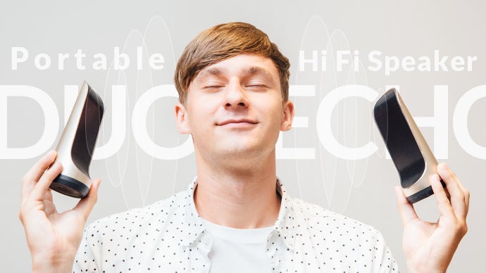 極上の音楽空間生成システム。ポータブルHi Fiスピーカー「DUOECHO 