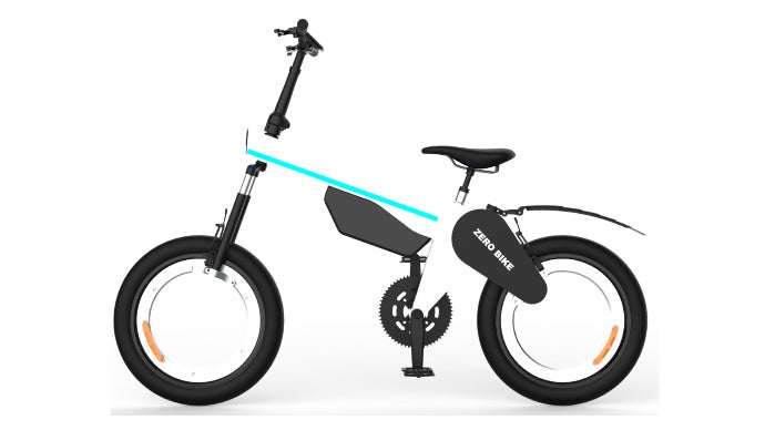 8000km走れる高機能なタイヤ！近未来型の電動アシスト自転車ZERO-Bike